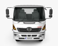 Hino 500 FC LWB Chassis Truck 2020 3d model front view