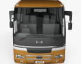 Hino S'elega Super High Decca Bus 2015 3D-Modell Vorderansicht