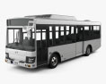 Hino Rainbow Autobús 2016 Modelo 3D