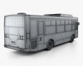 Hino Rainbow 버스 2016 3D 모델 