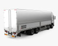 Hino 700 Profia Box Truck 4 assi 2020 Modello 3D vista posteriore