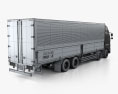 Hino 700 Profia 箱式卡车 4轴 2020 3D模型