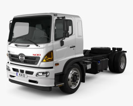 Hino 500 Fahrgestell LKW 2018 3D-Modell