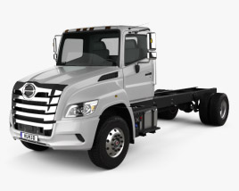 Hino XL Chassis Truck 2022 3D model