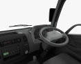 Hino Dutro Standard Cab Chassis with HQ interior 2010 3d model dashboard
