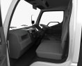 Hino Dutro Standard Cab Chassis with HQ interior 2010 3d model seats