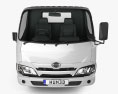 Hino Dutro Single Cab Вантажівка шасі 2024 3D модель front view