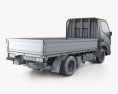 Hino Dutro Single Cab Flatbed Truck 2022 3d model