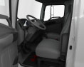 Hino 185 Box Truck con interni e motore 2006 Modello 3D seats