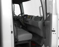 Hino 185 Box Truck with HQ interior and engine 2006 3d model