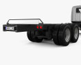 Hino 500 FC LWB Fahrgestell LKW mit Innenraum 2016 3D-Modell