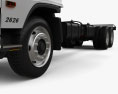Hino 500 FC LWB Вантажівка шасі з детальним інтер'єром 2016 3D модель