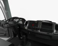 Hino 500 FC LWB Chassis Truck with HQ interior 2016 3d model dashboard