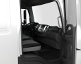 Hino 500 FC LWB Chasis de Camión con interior 2016 Modelo 3D