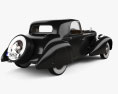 Hispano Suiza K6 with HQ interior and engine 1937 3d model back view