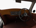Hispano Suiza K6 com interior e motor 1937 Modelo 3d dashboard