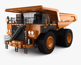 3D model of Hitachi EH5000AC-3 Dump Truck 2017