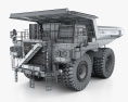Hitachi EH3500AC-3 Dump Truck 2023 3d model wire render