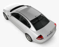 Holden Commodore VE 轿车 2014 3D模型 顶视图