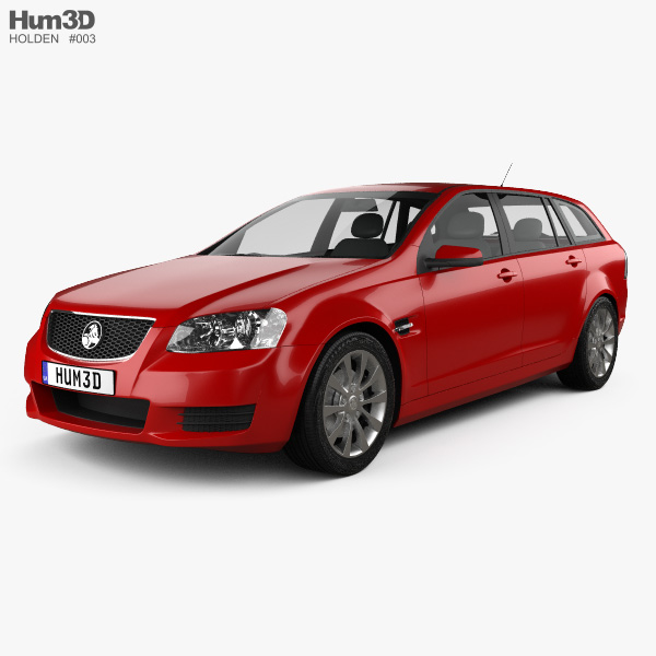 Holden VE Commodore Sportwagon 2014 3D-Modell