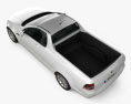 Holden VE Commodore UTE 2014 3D模型 顶视图