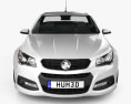 Holden VF Commodore Calais V UTE 2017 3d model front view