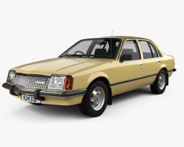 3D model of Holden Commodore 1980