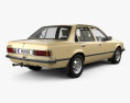 Holden Commodore with HQ interior 1980 3d model back view