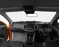 Holden VF Commodore Calais V SSV com interior 2017 Modelo 3d dashboard