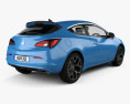Holden Astra VXR 2018 3Dモデル 後ろ姿