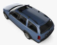 Holden Adventra LX6 (VZ) 2008 3d model top view