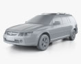 Holden Adventra LX6 (VZ) 2008 3d model clay render