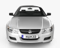 Holden VZ Ute 2007 3D模型 正面图
