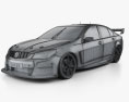 Holden Commodore VF Supercar 2013 3D-Modell wire render