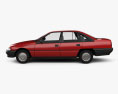 Holden Commodore 1991 3D 모델  side view