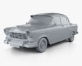 Holden Special 1958 3D-Modell clay render