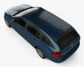 Holden Commodore Evoke sportwagon 2016 3D模型 顶视图