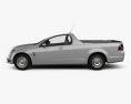 Holden Commodore Evoke ute 2016 3D 모델  side view