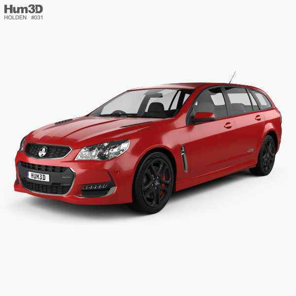 Holden Commodore SS-V Redline Sportwagon 2018 3D model