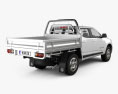 Holden Colorado LS Crew Cab Alloy Tray 2019 3D 모델  back view