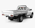 Holden Colorado LS Single Cab Alloy Tray 2019 3D 모델  back view