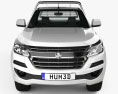 Holden Colorado LS Single Cab Alloy Tray 2019 3D 모델  front view