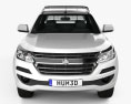 Holden Colorado LS Space Cab Alloy Tray 2019 3d model front view