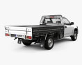 Holden Colorado LX Single Cab Alloy Tray 2012 3d model back view