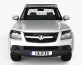 Holden Colorado LX Single Cab Alloy Tray 2012 3d model front view