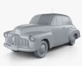 Holden 48-215 sedan 1948 3D-Modell clay render
