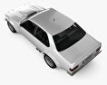 Holden Torana 4도어 경주 용 자동차 인테리어 가 있는 1977 3D 모델  top view