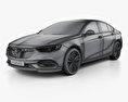 Holden Commodore ZB 2020 3d model wire render