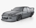 Holden Commodore Touring Car 1995 3d model wire render