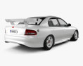 Holden Commodore 赛车 轿车 2000 3D模型 后视图